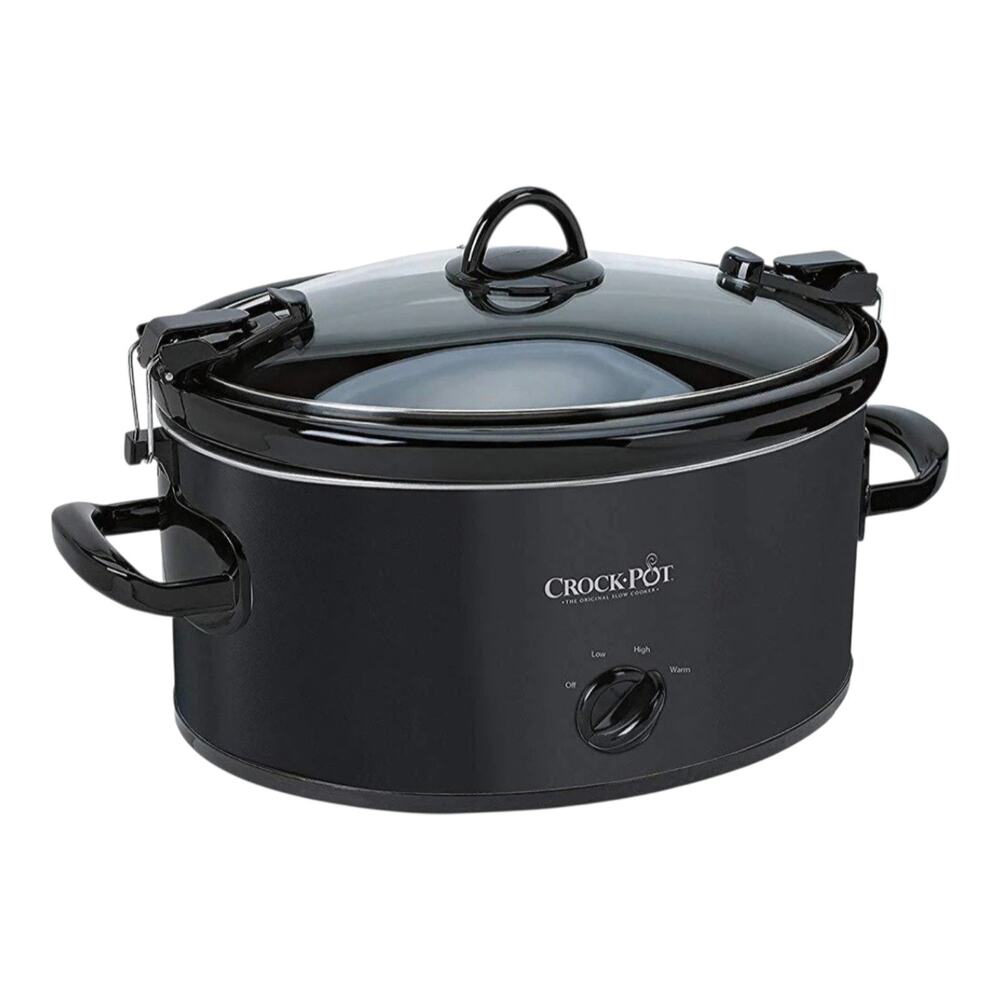 Crock Pot Slow Cooker Original COOK & CARRY 6 QT. OVAL #SCCPVL600 New